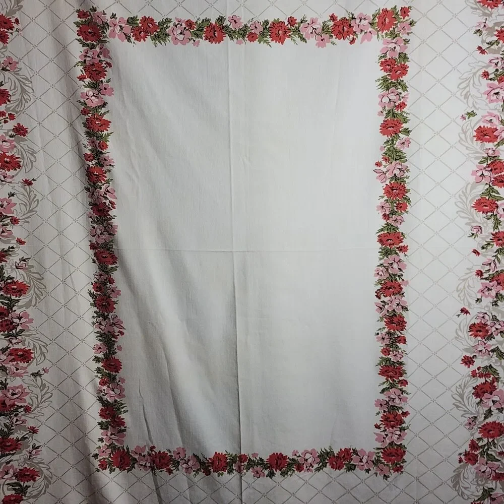 Tablecloth 1940s 1960s